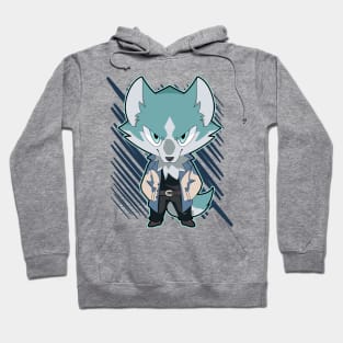 Kawaii Wolf Hoodie